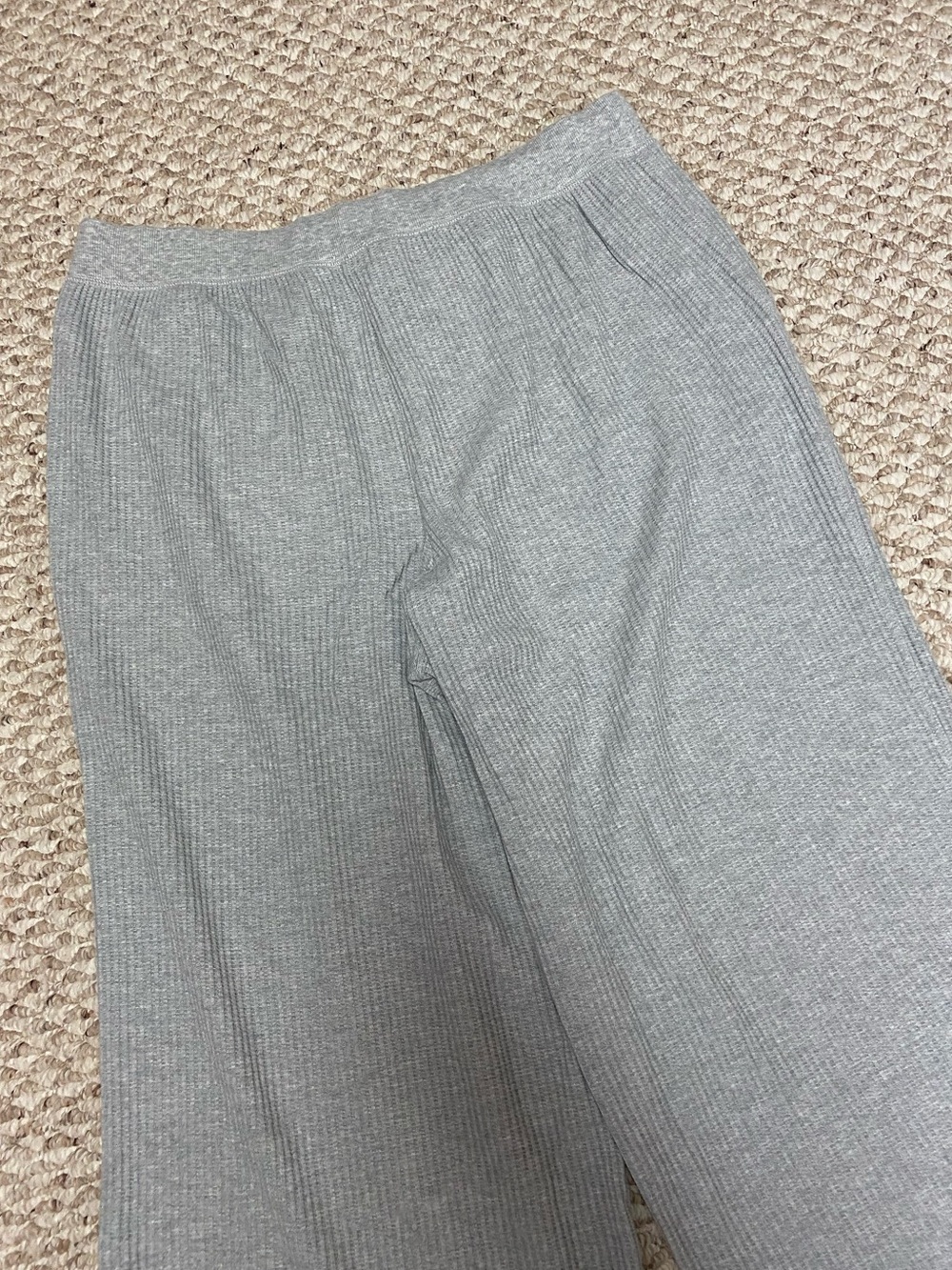 AERIE WAFFLE KNIT WIDE LEG PANTS - XXL - Picture 5 of 6
